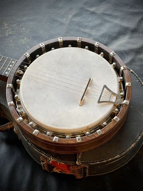 Zither Banjo Antique 5 String Riley Beautifully Restored To New Ebay