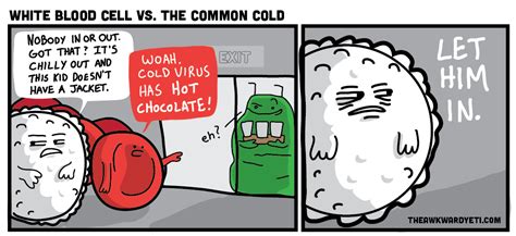 White Blood Cell Comic The Awkward Yeti