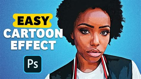 How To Make A Cartoon Effect In Photoshop Youtube