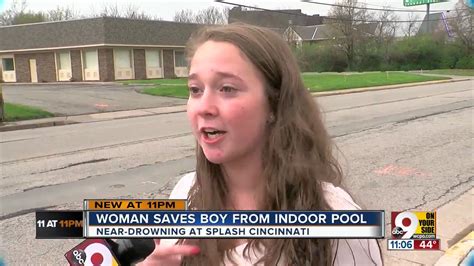 Woman Saves Boy From Drowning In Pool YouTube