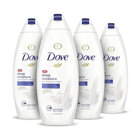 10 Dove Body Wash Bundle Assorted Scents 500ml