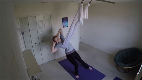 Aerial Yoga For Beginners Youtube