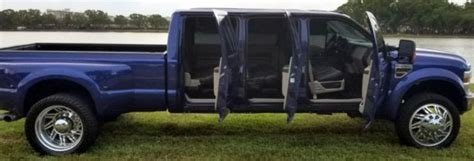 Ford f450 used trucks for sale. 2014 F-450 Extended Custom Limo 6 Doors with 24 Custom ...