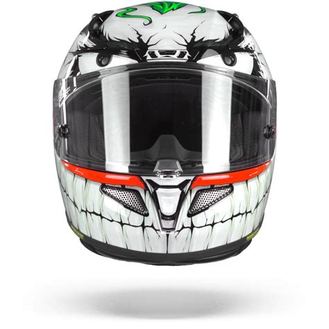 Hjc Rpha 11 Dc Comics Joker Mc48 Full Face Helmet Chromeburner