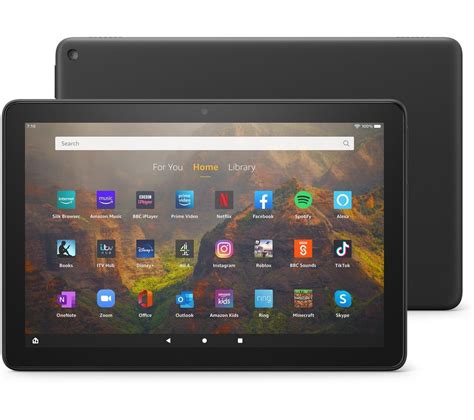 Amazon Fire Hd 10 101 Tablet 2021 32 Gb Black Fast Delivery