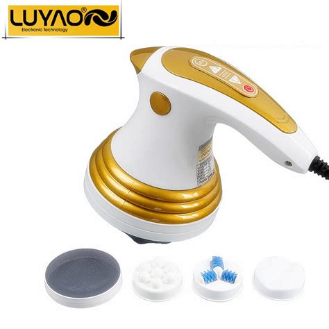 luyao electric slimming shaper massager roller anti cellulite full body vibration neck massager