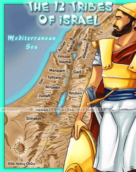 The 12 Tribes Of Israel Bible History