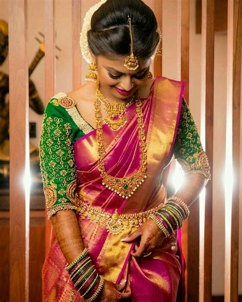 Saree Blouse Neck Designs For Pattu Sarees Wedding Stylish High