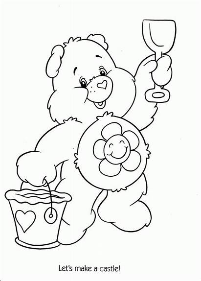 Coloring Kolorowanki Care Bear Bears Misie Troskliwe