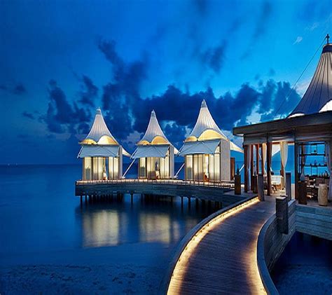 1920x1080px 1080p Free Download Maldives Night Paradise Hd