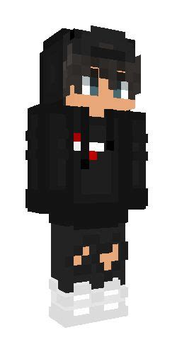 Boy With Misfits Worldwide Hoodie In 2020 Minecraft Skins Black