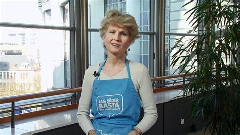 Jag är en sann europe' som brinner för sverige med italiensk värme. Basta till Matsvinnet - Anna Maria Corazza Bildt - YouTube