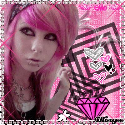 Emo Pink Picture Blingee Com