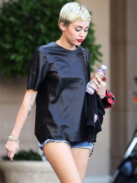 Miley Cyrus In Short Shorts 11 GotCeleb