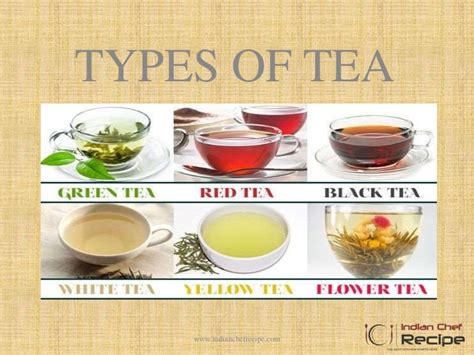 Types Of Teas