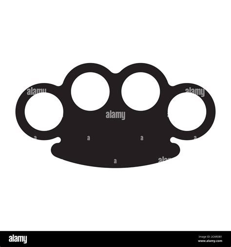 Metal Knuckle Duster Stock Vector Images Alamy