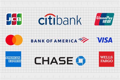 Top Credit Card Company Logos And Symbols