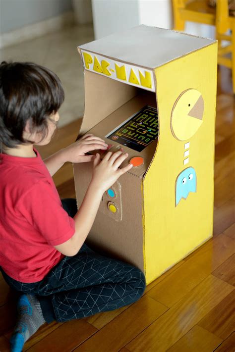 Cardboard Arcade Machine