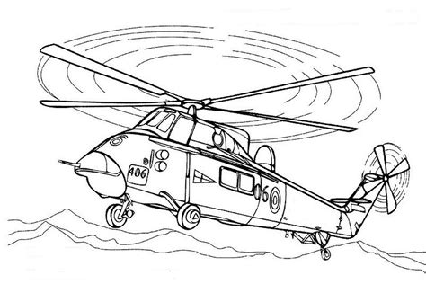Mewarnai Gambar Helikopter Mewarnai Gambar