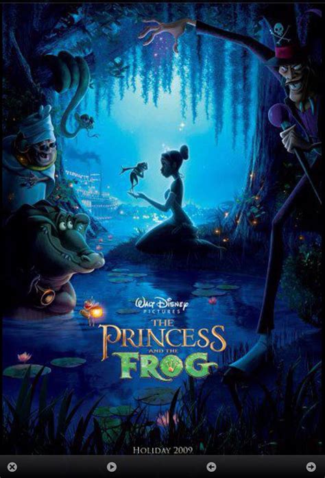 The Princess And The Frog Animated Movie Posters Walt Disney