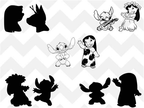 Lilo And Stitch Inspired Svg Disney Inspired Svg Disney Etsy Lilo