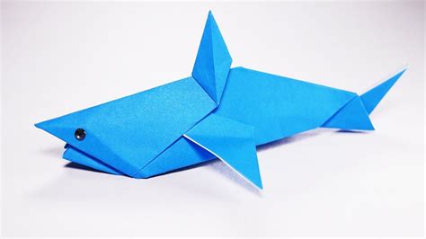 Origami Shark Anita Barbour Fast Version Paper Folding Papier