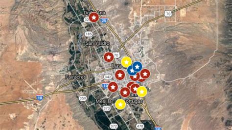 Interactive 2019 Las Cruces Doña Ana County Homicide Map
