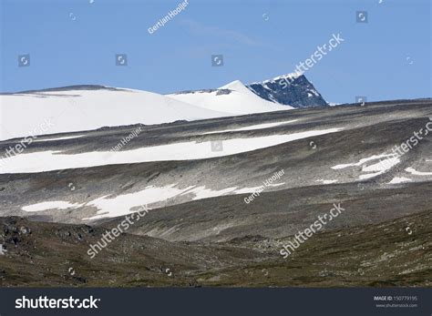 Glittertind Mountain Jotunheimen National Park Norway Stock Photo