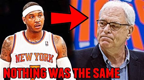 The Time Phil Jackson Sabotaged The New York Knicks Youtube