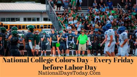 National College Colors Day 2023 Why This Day