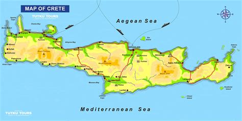 Kreta Grecja Mapa Tutorials