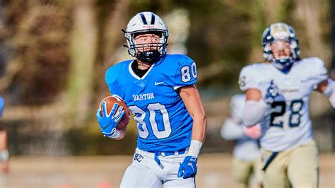 Barton football suffers setback to national-power Wingate at home ...