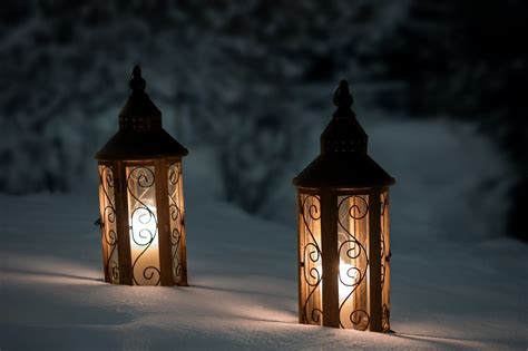 On A Snowy Ground Tampere Finland Lanterns Winter Photos Air Max
