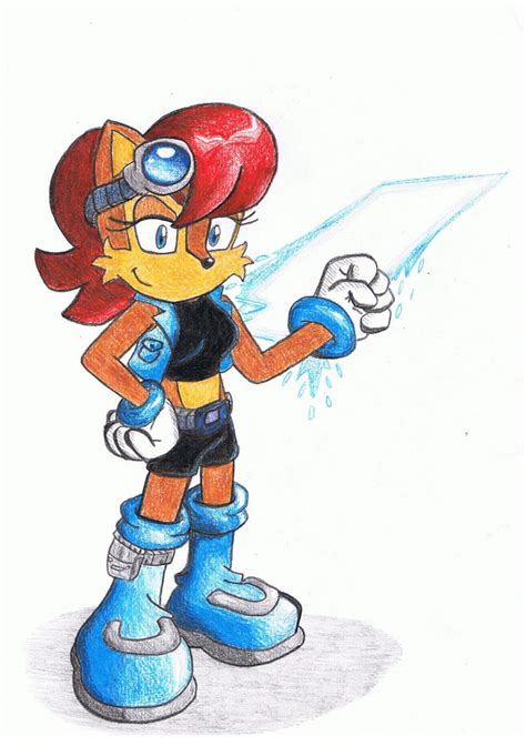 Sally Acorn Redesign By Haloessence On Deviantart