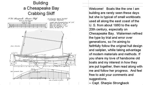 Building A Chesapeake Bay Crabbing Skiff