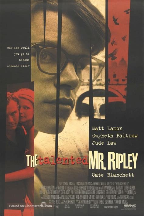 The Talented Mr Ripley 1999 Movie Poster