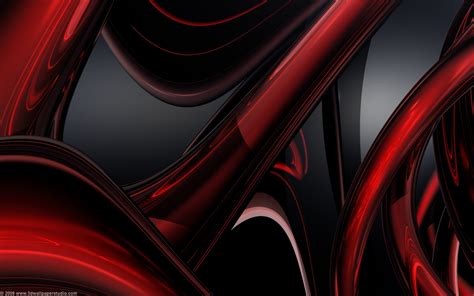 48 Abstract Red And Black Wallpaper