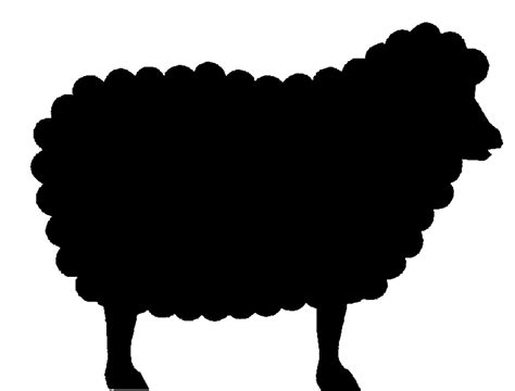 Download High Quality Lamb Clipart Silhouette Transparent Png Images