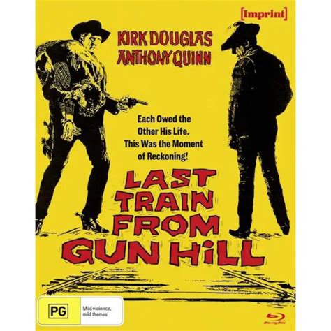 Last Train From Gun Hill Blu Ray Kirk Douglas Anthony Quinn Region
