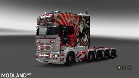 Skin Nismo Scania Longline RJL Mod For ETS 2