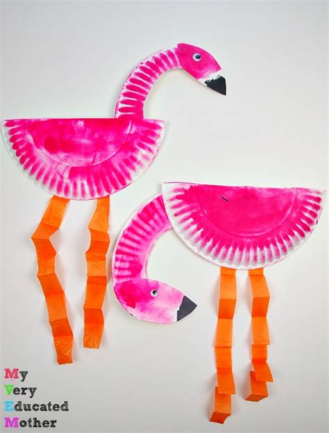 Flamingo Craft Template