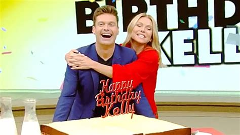 Kelly Ripa Rang In Her 48th Birthday With The Largest Peanut Butter And