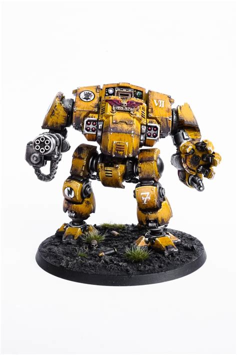 My Imperial Fists Primaris Redemptor Dreadnought Warhammer