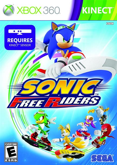 Sonic Free Riders Xbox 360 By Sega Xbox 360 Kinect Amazonfr Jeux