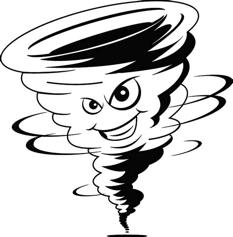 Download Transparent Tornado Png Cartoon Tornado Clipart Clipartkey