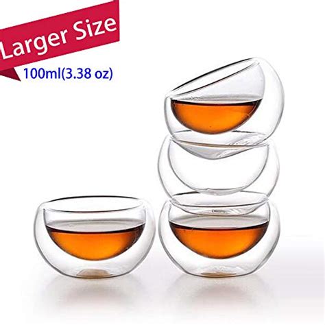 larger double wall borosilicate thermal insulated glass tea cup coffee mugs dishwasher microwave