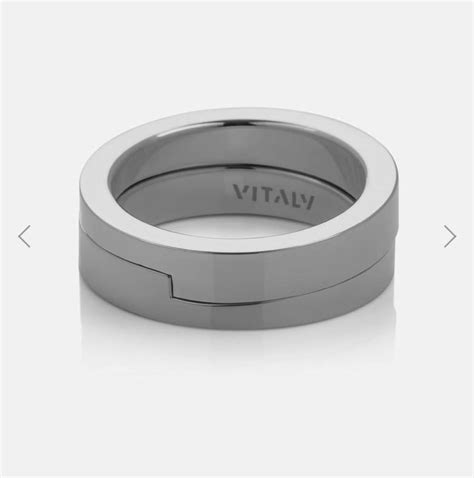 Vitaly Design Vitaly Design Gridlock Ringss Silver Size 8 Grailed