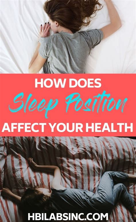 How Does Your Sleeping Position Affect Your Health Health Health
