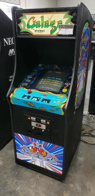 Galaga Classic Upright Arcade Game Midway