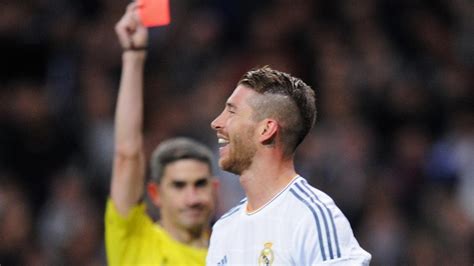 A Breakdown Of Sergio Ramos Red Cards The Stats Zone